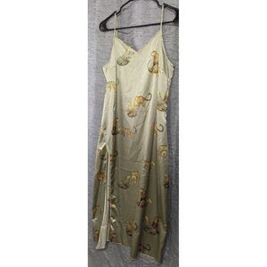 Shein‎ Nightgown Leopard Print Goldfish Gray Women's Medium